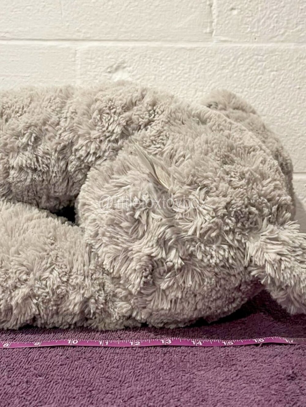 🐶 HugFun Schnauzer Type Dog Plush 16" Gray White 2018 Puppy Stuffed Animal ESSA - Picture 6 of 13